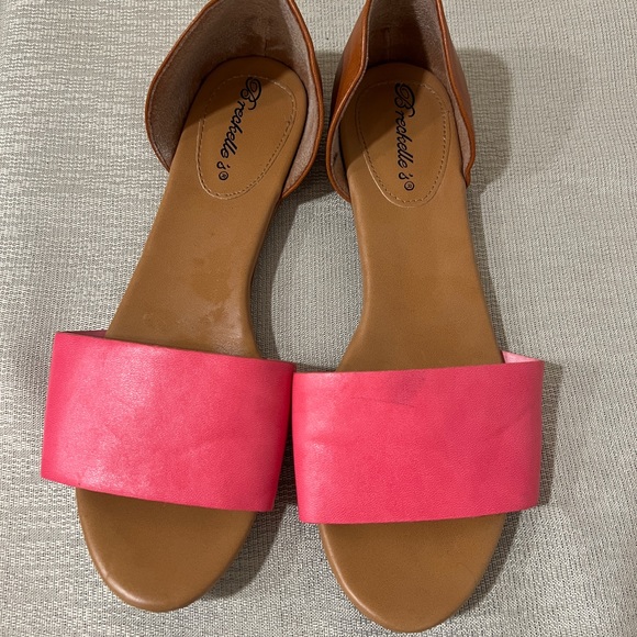 Breckelle’s Women’s Open Toe Flats/Sandals size 8 - Picture 4 of 11